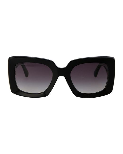 Chanel Black 0ch5435 Sunglasses