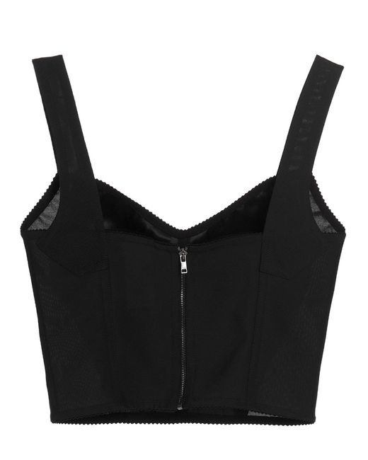 Dolce & Gabbana Black '90S’ Bustier