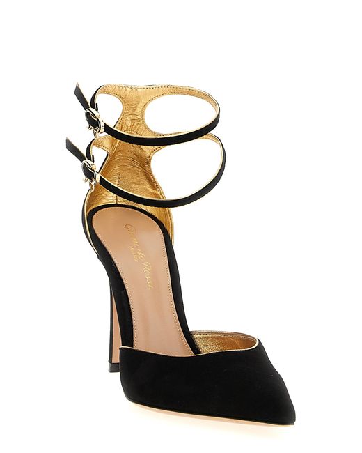 Gianvito Rossi Metallic 'Ivette' Pumps