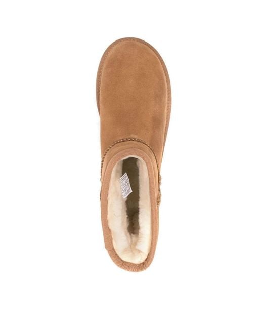 Ugg Brown Classic Mini Platform Boots Shoes