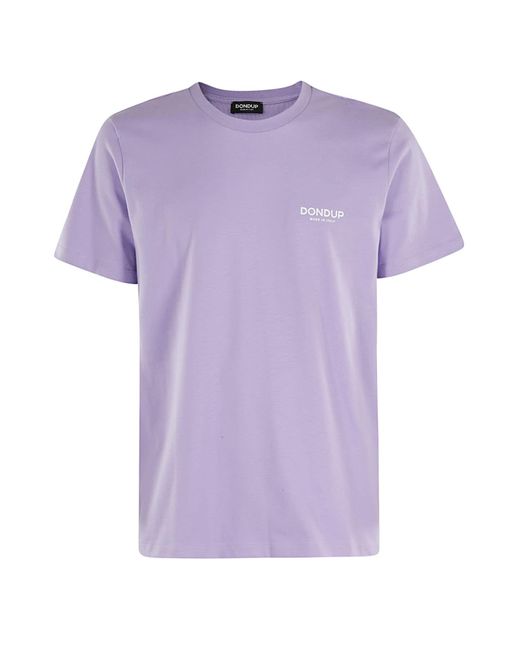 Dondup Purple T Shirt for men