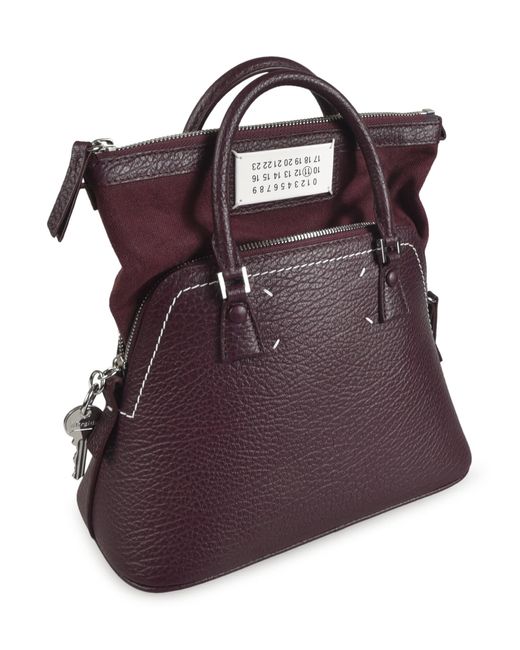 Maison Margiela Purple 5Ac Handbag