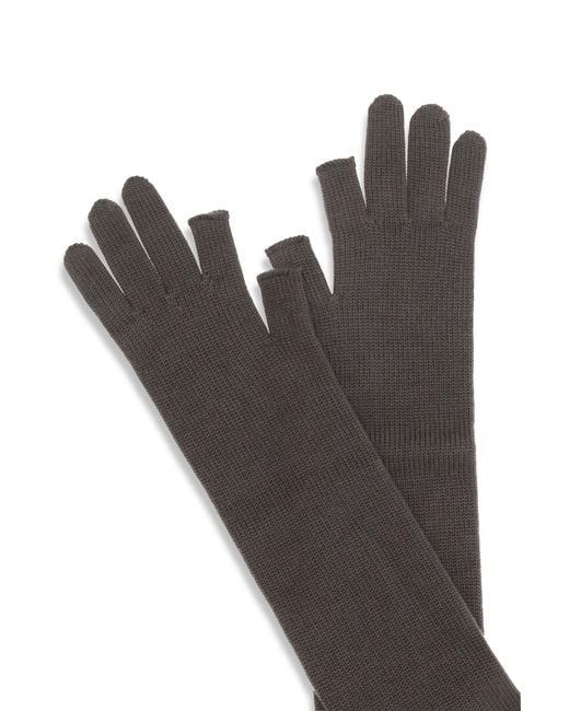 Rick Owens Black Gloves Extras