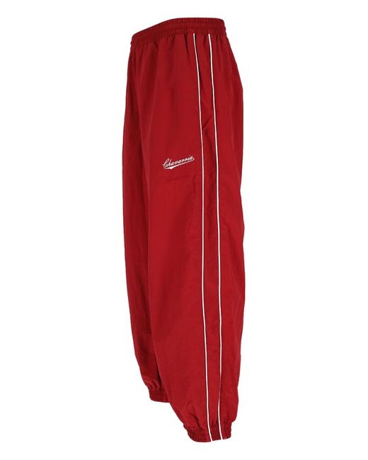 Willy Chavarria Red Trousers Nylon for men