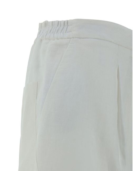 Lardini White Pants