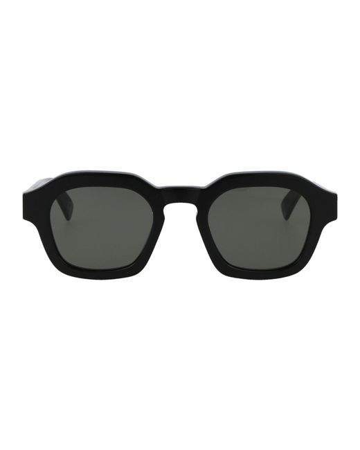 Retrosuperfuture Black Saluto Sunglasses