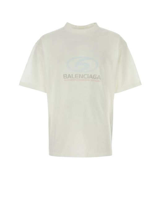Balenciaga White T-Shirt for men
