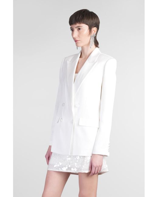 Jonathan Simkhai White Norah Blazer