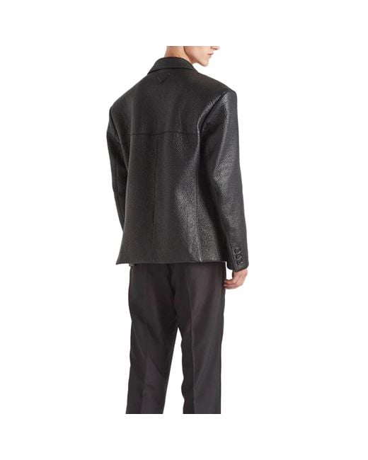 Prada Black Blazers for men