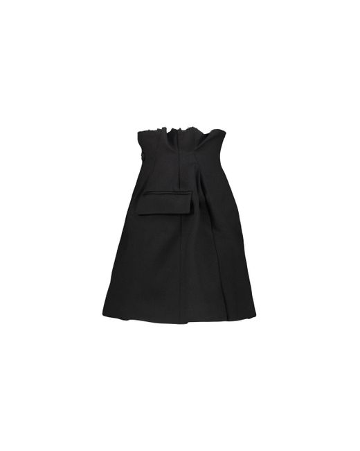 Vetements Black Reconstructed Hourglass Skirt