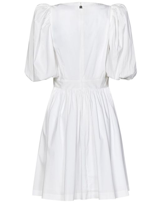 ROTATE BIRGER CHRISTENSEN White Birger Christensen Mini Dress
