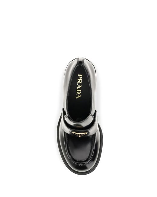 Prada Black Loafer Shoes Loafers