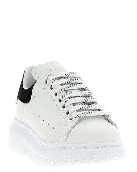 Alexander McQueen White Larry Sneakers