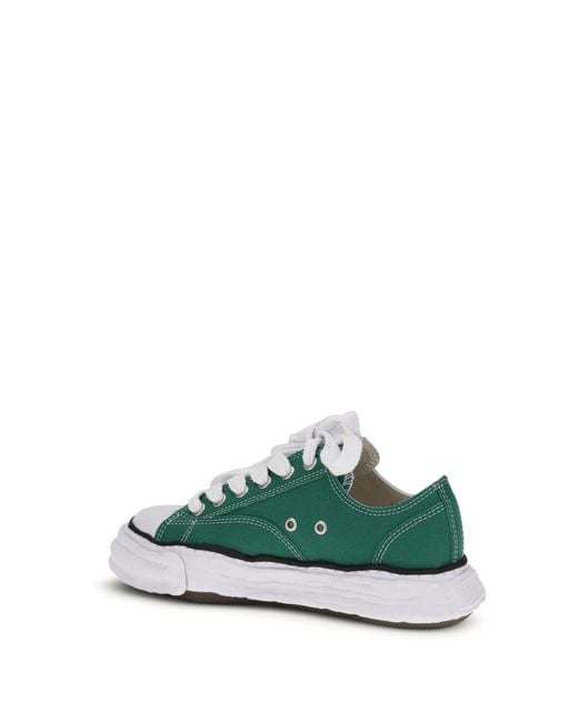 Maison Mihara Yasuhiro Green Peterson 23 Sneakers Upper: Cotton; Sole: Rubber