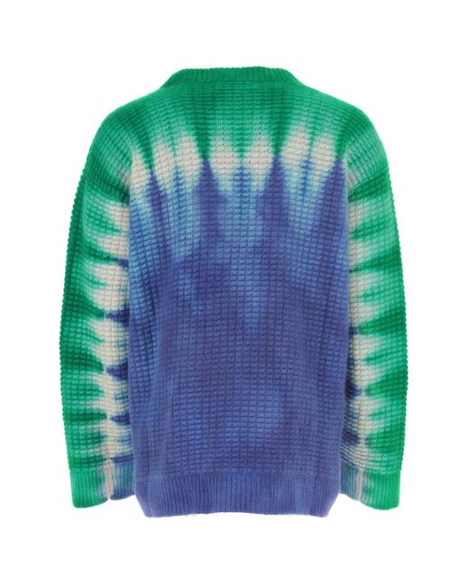 The Elder Statesman Green Cashmere Sweater for men