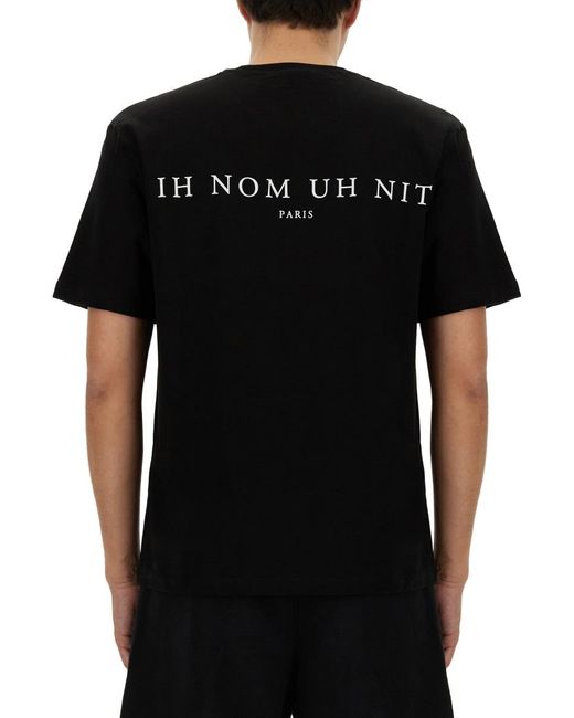 Ih Nom Uh Nit Black Mask Authentic With T-Shirt for men