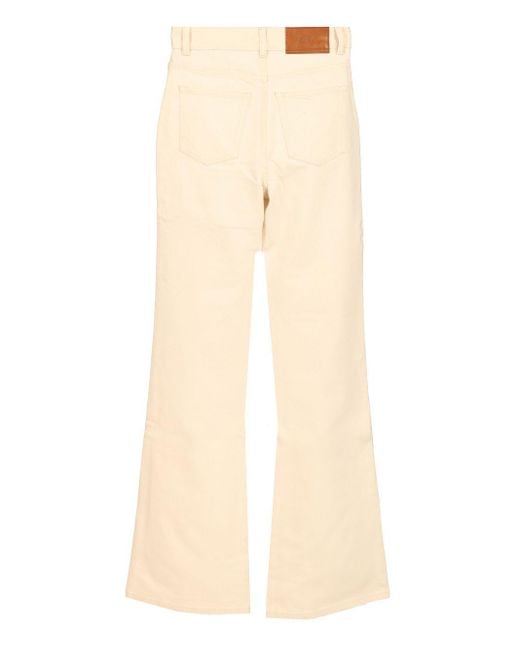 Chloé Natural Flare Jeans