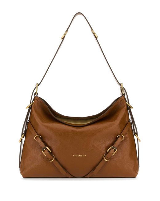 Givenchy Brown 'voyou Medium' Shoulder Bag,