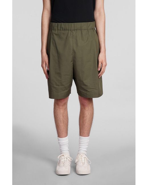 Laneus Green Shorts for men