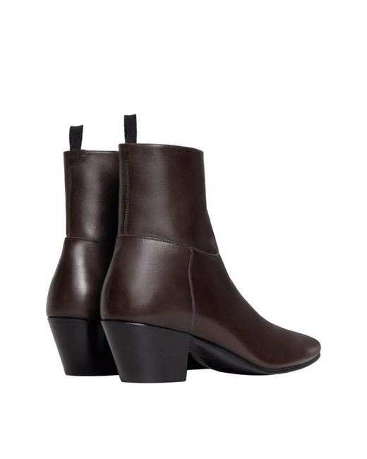 Céline Brown Leather Boots for men