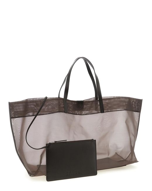 Staud Gray Christos Tote Bag