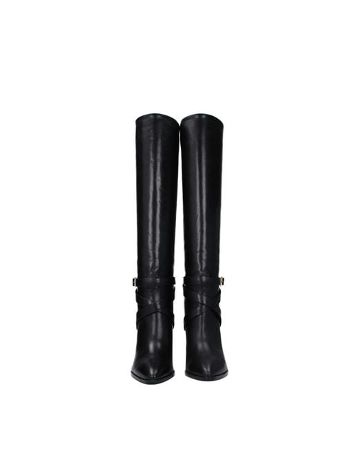 Céline Black Leather Boot