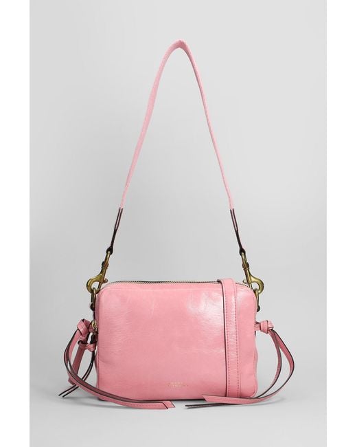 Isabel Marant Pink Wardy Camera Shoulder Bag