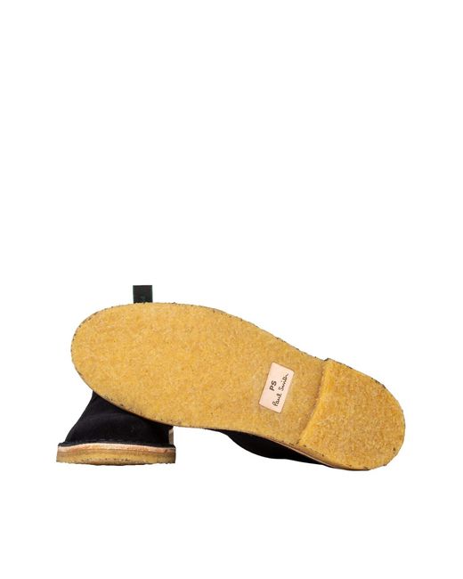 Paul Smith Blue Ps Conroy Lace-Up Desert Boots for men