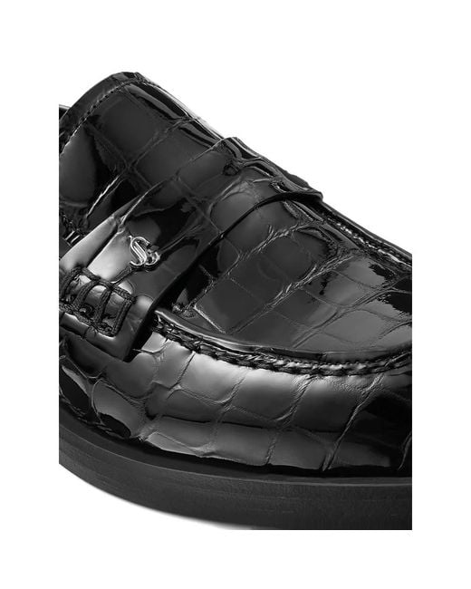 Jimmy Choo Black Loafers