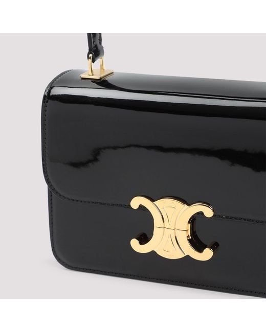 Celine Teen Garance Shoulder Bag in Black | Lyst UK
