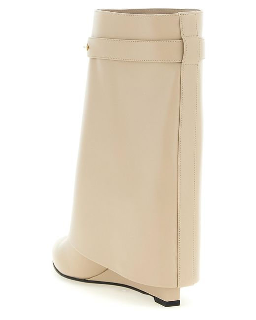 Givenchy Natural Solid Pointed Toe Boots