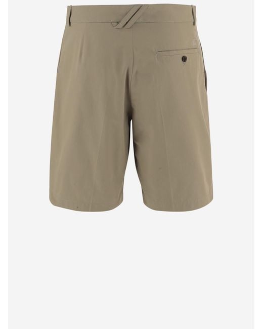 Burberry Green Cotton Shorts for men