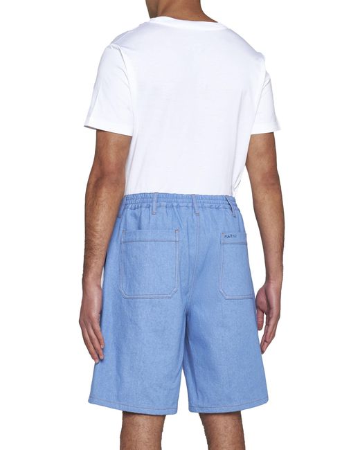 Marni Blue Shorts for men