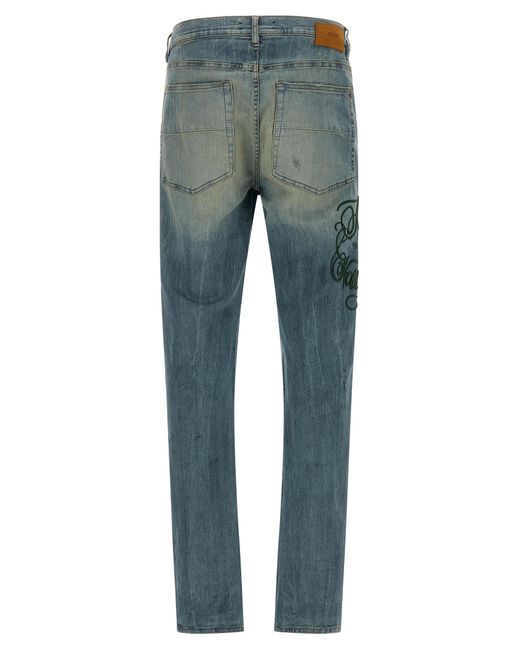 Amiri Blue Hollywood Mx1' Jeans for men