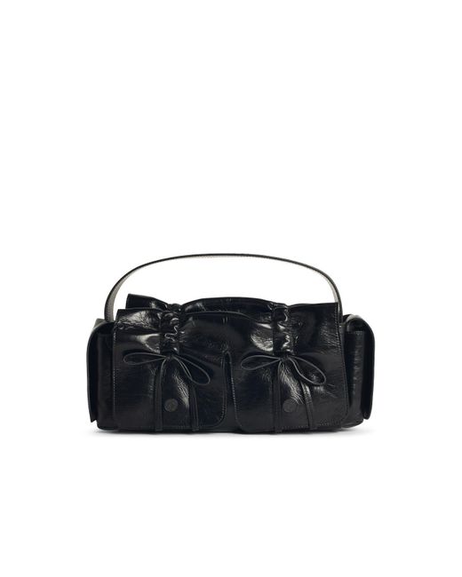 Acne Black Multipocket Leather Bag