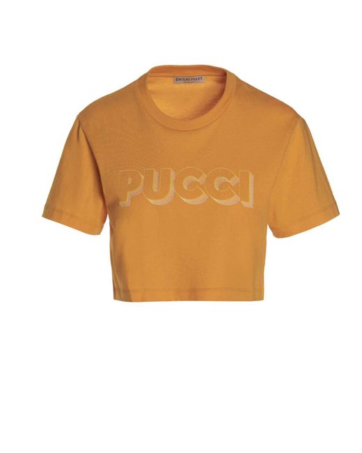 Emilio Pucci Orange T-shirt