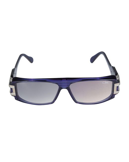 Cazal Blue Rectangle Frame Sunglasses