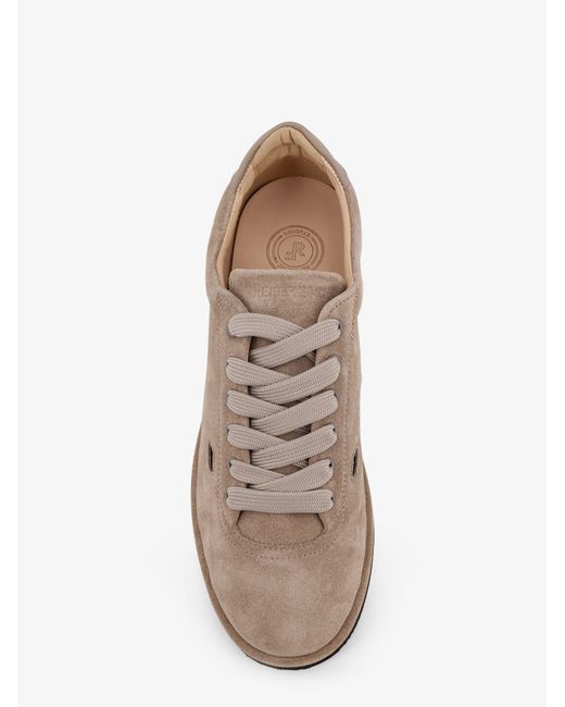 Referenc Brown Suede Sneakers for men