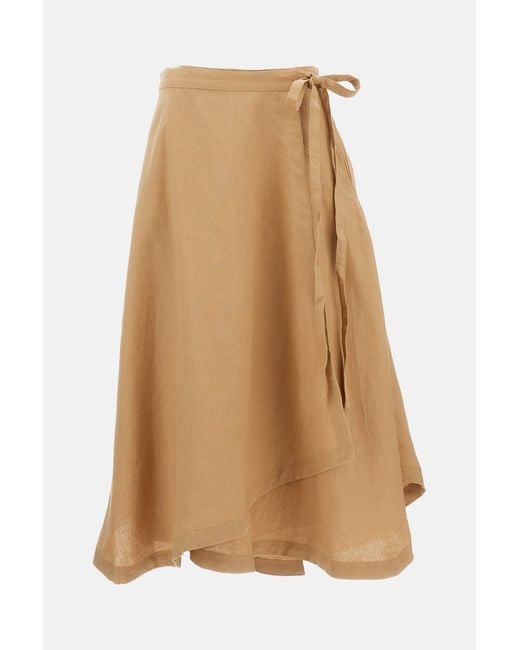 Polo Ralph Lauren Natural Skirts Lino