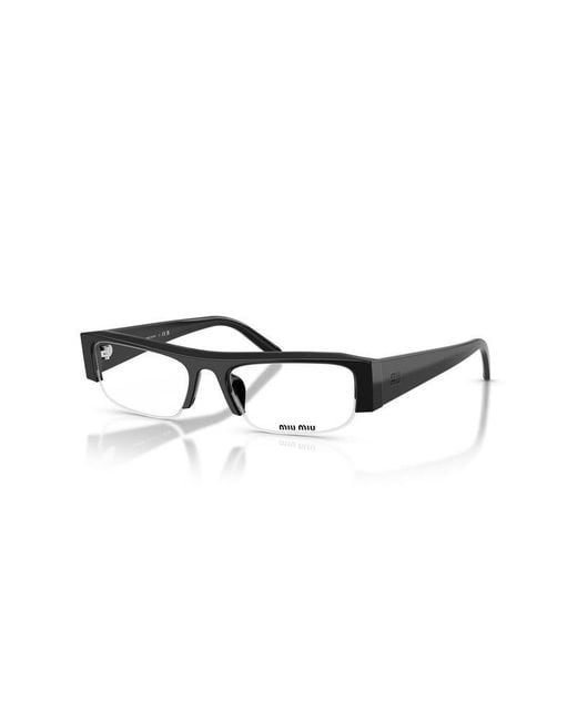 Miu Miu Black Miu Sunglasses Eyewear