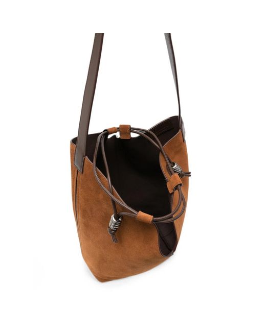 Hereu Brown Shoulder Bags