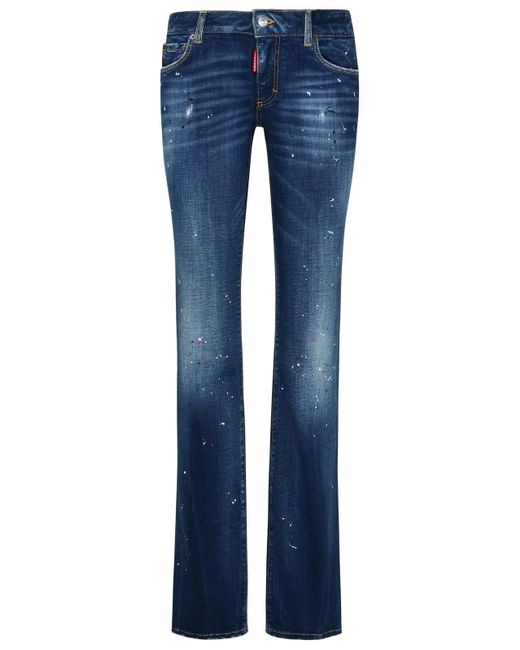 DSquared² Blue Cotton Jeans