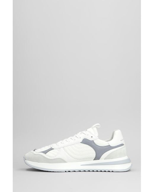 Philippe Model White Olympique Low Sneakers for men