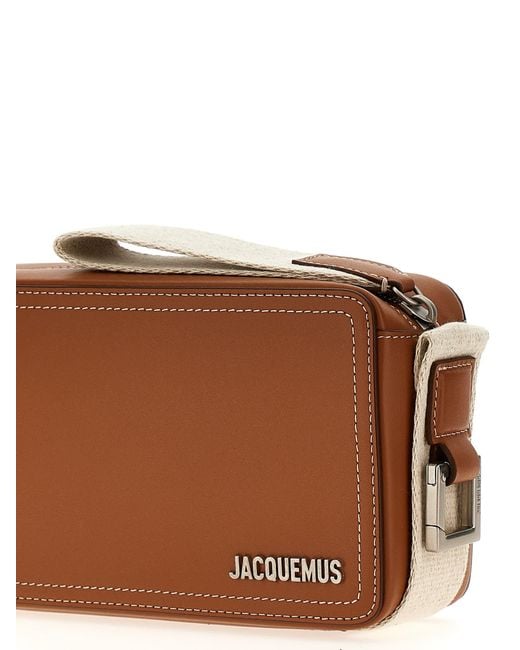 Jacquemus Brown Le Cuerda Horizontal Crossbody Bags
