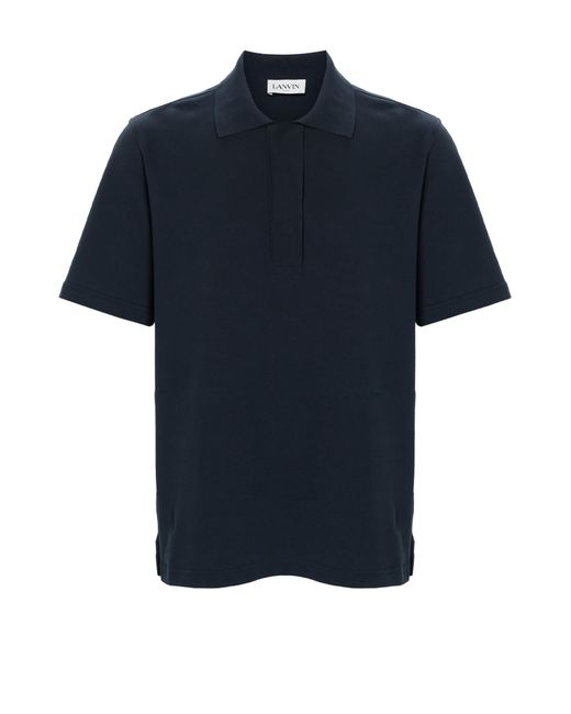 Lanvin Blue Polo Shirt for men