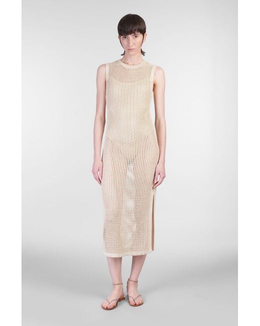 Mc2 Saint Barth White Eileen Long Dress