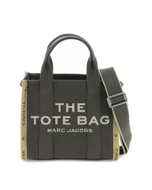 Marc Jacobs Black The Jacquard Small Tote Bag