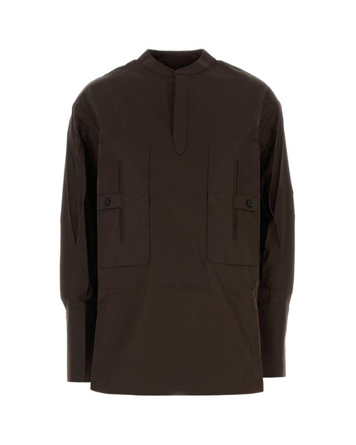 Co. Black Poplin Shirt