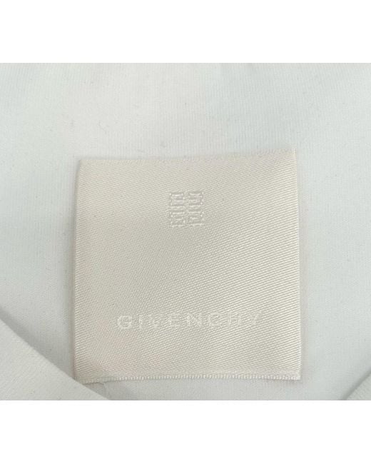 Givenchy White Oversized Short Sleeve T-Shirt for men