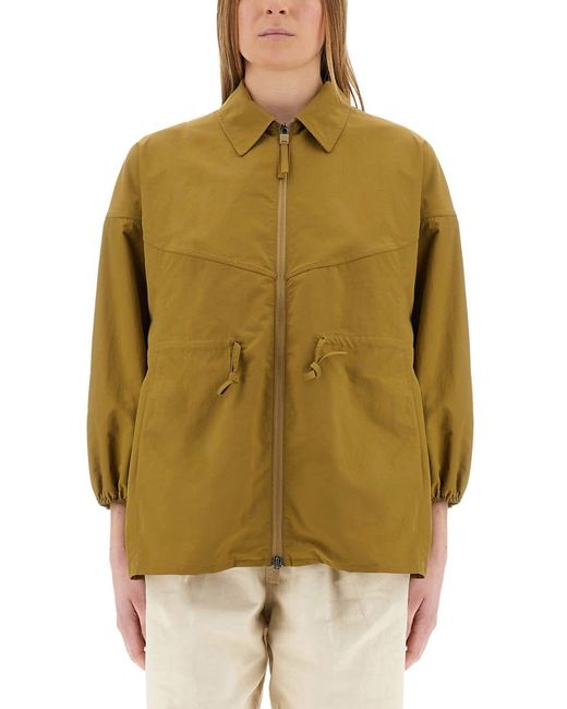 Herno Green Tech Poplin Jacket